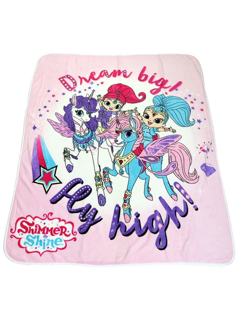 ترو كير بطانية فليس نيكلوديون شيمر آند شاين للبنات